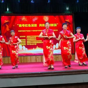 东阳市千祥镇举办“喜迎中国共产党成立104周年”联欢晚会