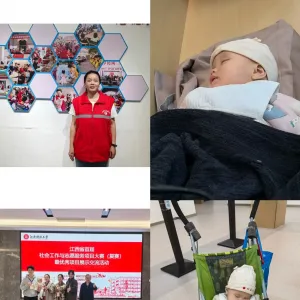 九个月大的他是最小的“战友”，90后公益妈妈“双线”奋斗记！