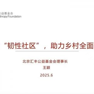 开封【善读书院】领头雁计划┃王颖：建设“韧性社区”，主力乡村全面振兴