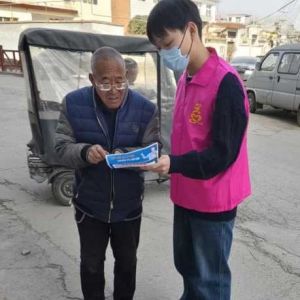 【洛阳】田湖村外贸小区：2月22日暖心开展“护骨现在做 健康为家园”公益活动