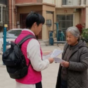 【郑州】假日蓝湾小区：2月23日上午暖心开展“护骨现在做 健康为家国”公益活动