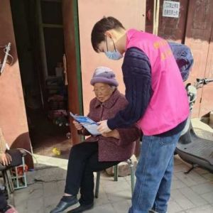 【洛阳】田湖村外贸小区：2月23日上午暖心开展“护骨现在做 健康为家园”公益活动