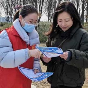 【郑州】河南省土产进出口公司家属院：2月24日下午暖心开展“护骨现在做 健康为家国”公益活动