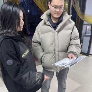 【郑州】3月16日冯梦媛开展第2场“护骨现在做 健康为家国”公益活动