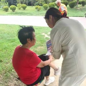 【濮阳】7月13日曹婷婷开展第1场“护骨现在做 健康为家国”公益活动